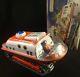 Lunar Expedition Vintage Tin Battery Operated Space Ship Box Modern Toy S