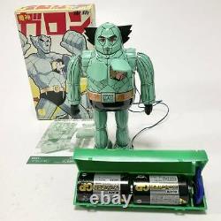 MAJIN GARON Battery Operated Tin Robot WithBox OSAKA TIN TOY INSTITUTE JAPAN