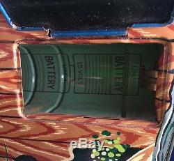 MARX HOOTIN' HOLLOW HAUNTED HOUSE BATTERY OPERATED TOY 1960'S MUST SEE VIDEO
