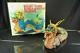Marx Snappy The Bubble Blowing Dragon With Repro Box Battery Operated Tin Toy