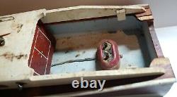 MERMAID OUTBOARD MOTOR NEW IN BOX CONDITION BATTERY OP-TESTED WORKS with Wood BOAT