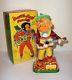 Mint 1950's Battery Operated Rock'n' Roll Monkey Tin Litho Toy Alps Japan Mib
