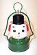 Mint 1950's Battery Operated Snowman Globe Lantern Christmas Toy Lamp Frosty