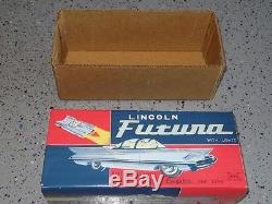 MINT 1955s ALPS Japan Lincoln Futura Battery Operated withRepo Box. Works