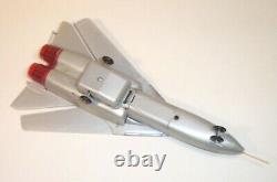 MINT 1960's BATTERY OPERATED GRUMMAN F111A JET FIGHTER PLANE TIN LITHO TOY MIB