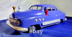 MIZUNO 1950S JAPAN TIN ELECTROMOBILE 8 BUICK with HEADLIGHTS/F&R MOTOR RESTORED