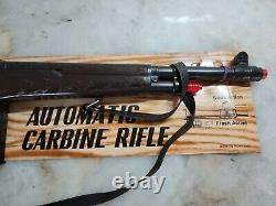 Marx Mint M14 Carbine Rifle Clone With Placard And Box