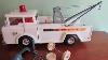 Marx Toys Big Bruiser Battery Operated Super Highway Service Tow Wrecker Truck