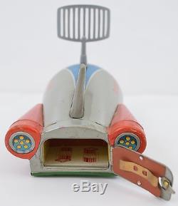Masdudaya Planet Explorer tin space toy battery operated WORKS GREAT