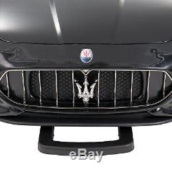 Maserati Cabrio Electric Kids Ride On Car Battery Toy with Remote Control Black