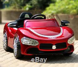 Maserati Children Electric Car Ride On with Remote Controller and Blue Headlight