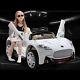 Maserati Style 12v Kids Ride On Car Electric Powered Wheels Remote Control White
