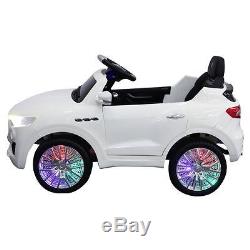 Maserati Style 6V Kids Ride On Car Electric Power Wheels Remote Control White