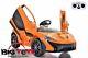 Mclaren P1 12v Kids Ride On Car Electric Power Wheels Remote Control Orange