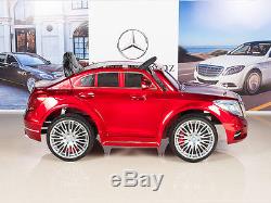 Mercedes 12V Electric Ride On Car Kids RC Remote Control Luxurious Red