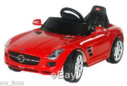 Mercedes 6v Battery Powered Electric Ride On 2-5 years Kids Toy Car Remote Red