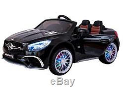 Mercedes Amg Sl65 Ride On Car Kids Mp4 Touch Screen Remote Control Electric