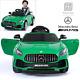 Mercedes Benz Amg Gtr 12v Kids Electric Ride On Car With Remote Control Green