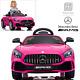 Mercedes Benz Amg Gtr 12v Kids Electric Ride On Car With Remote Control Pink