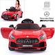 Mercedes Benz Amg Gtr 12v Kids Electric Ride On Car With Remote Control Red