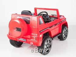 Mercedes Benz G63 12V Battery Power Ride On Car Kids Toy Truck with Parent Remote