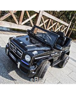 Mercedes Benz G63 12V Electric Power Ride On Kids Toy Car Truck with Parent Remote