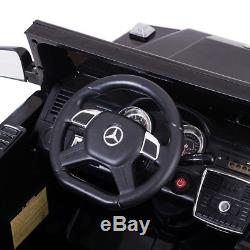 Mercedes Benz G65 Licensed 12V Electric Kids Ride On Car RC Remote Control Black