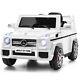 Mercedes Benz G65 Licensed 12v Electric Kids Ride On Car Rc Remote Control White