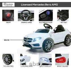 Mercedes Benz Kids Ride on Car With Remote Control Lights Music Age 3-7 Child