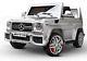 Mercedes Benz Truck G65 12v Battery Ride On Toy Car Remote Control Silver
