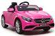 Mercedes Ride On Car Licensed Model S63 Power 12v Wheels Remote Control Pink