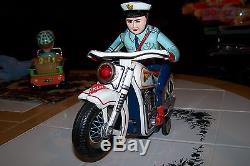 Modern Toys Japan Police Motorcycle Action Toy Battery Operated. Must See @@