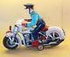 Modern Toys Police Motorcycle Battery Operated, Made In Japan