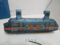 Monrail Cable Car Lincoln Mountain Excellent Cond N Box Battery Op Works Good