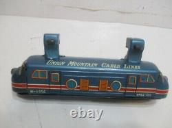 Monrail Cable Car Lincoln Mountain Excellent Cond N Box Battery Op Works Good