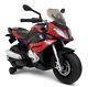 Motorcycle Authentic Ride On Bmw 12v Battery Powered Toy Training Wheel Red