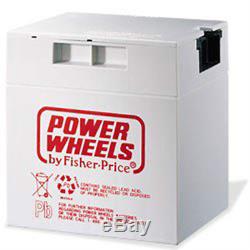 NEW 00801-0638 Battery 12 Volt Gray Genuine Power Wheels Fisher Price Grey 12V