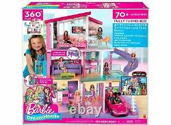 NEW Barbie Estate DreamHouse Doll House Playset with 70+ Toys Accessories