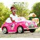 New Disney Minnie Mouse Convertible Battery-powered Ride-on Car Toy For Girls