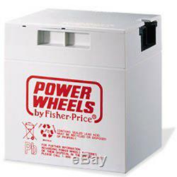 NEW- Genuine Power Wheels 12 Volt Rechageable Battery 00801-1460 Gray 12V