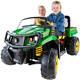 New Peg Perego John Deere Gator Xuv 12-volt Battery-powered Ride-on Vehicle Kid