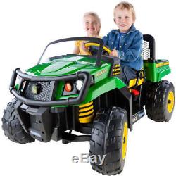 NEW Peg Perego John Deere Gator XUV 12-volt Battery-Powered Ride-On Vehicle Kid