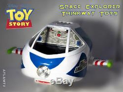 NEW Toy Story Buzz Lightyear SPACE EXPLORER voice Spaceship Disney Thinkway Toys