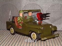 Nomura Combat Jeep, Battery Operated 100% Fully Operational With Original Box
