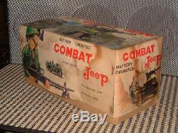 Nomura Combat Jeep, Battery Operated 100% Fully Operational With Original Box
