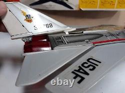 NOMURA GRUMMAN F111A JET FIGHTER TIN Japan Battery operated WORKS VIDEO