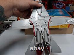 NOMURA GRUMMAN F111A JET FIGHTER TIN Japan Battery operated WORKS VIDEO