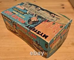 NOMURA Tinplate Mystery Police Car Battery Operated Made In Japan 1950/60's