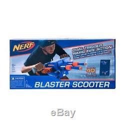 New NERF Rapid Fire Blaster Scooter With Battery Operated Rapid Fire Technology