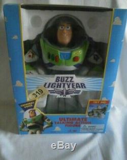 New Original Vintage Disney Toy Story 1995 1st Edition Buzz Lightyear Figure